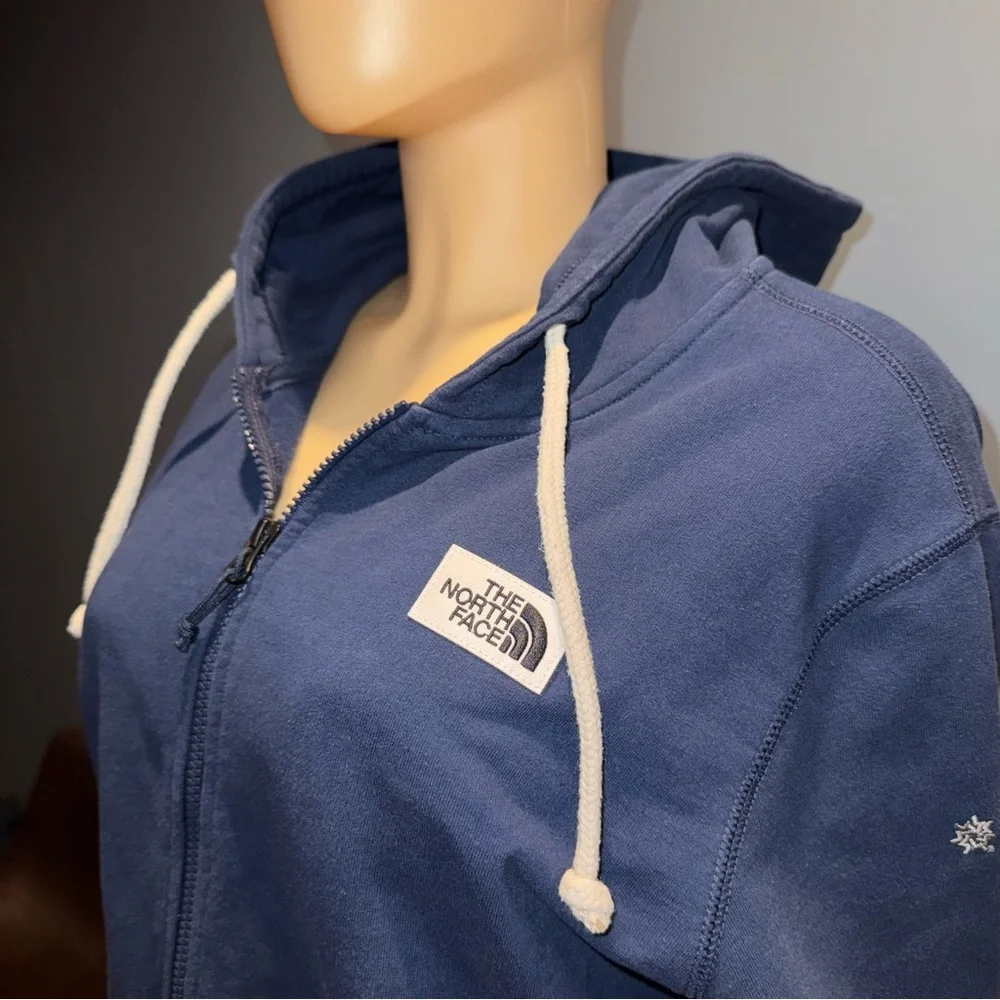 The North Face Navy Full-Zip Hoodie - Picture 3 of 6